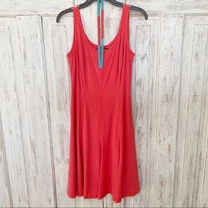 Sleeveless Bright Stretch Flirty Dress